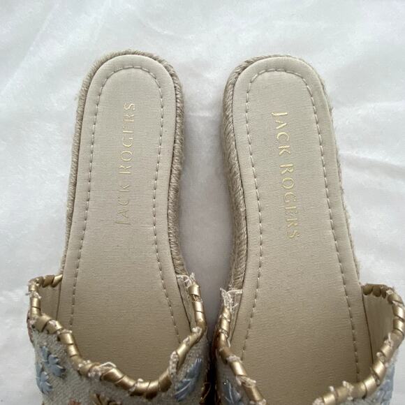 NWOB Jack Rogers Womens Platfom Espadrille Sandals Size 8 - Picture 4 of 7